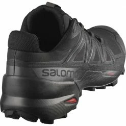 Hot Sale 😍 Salomon Speedcross 5 Mens Trail Running 👞 Shoes- Black/Black/Phantom 😀 -Hot Sale Salomon Shop 406840 1