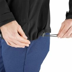 Promo 🧨 Salomon La Cote Flex 2.5L Womens Jacket Black 🤩 -Hot Sale Salomon Shop C12387 XS 7