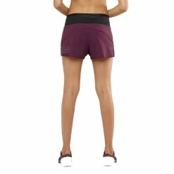 Best Sale 😉 Salomon Sense Womens Lightweight Running Short Black 👍 -Hot Sale Salomon Shop C12741 L 5