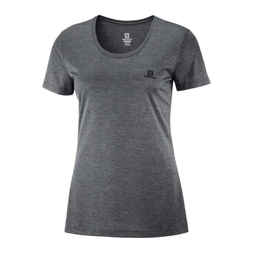 New π Salomon Agile SS Womens Running T-Shirt Sirocco/Heather/Shell π 3 New π Salomon Agile SS Womens Running T-Shirt Sirocco/Heather/Shell π - Image 3