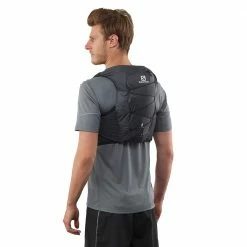 Top 10 🎁 Salomon Active Skin 8 Set Lightweight Running Pack Black/Ebony 🔔 -Hot Sale Salomon Shop C13038 XS 3