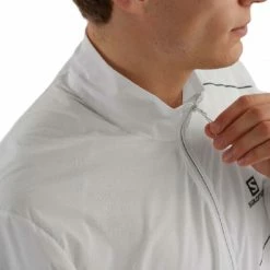 Promo π― Salomon Sense Mens Windproof Running Jacket White π 15 Promo π― Salomon Sense Mens Windproof Running Jacket White π -Hot Sale Salomon Shop LC1296800 L 6