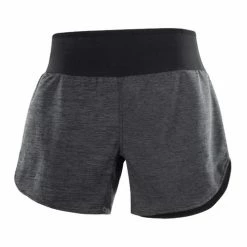 Discount 🎉 Salomon XA 2-in-1 Womens Running Shorts Black/Heather 👍