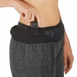 Discount 🎉 Salomon XA 2-in-1 Womens Running Shorts Black/Heather 👍 -Hot Sale Salomon Shop LC1469500 L 4