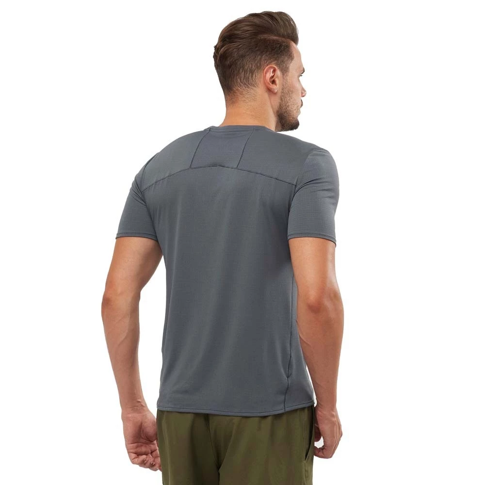 Best deal π Salomon XA Trail Mens Lightweight Running T-Shirt Ebony π 6 Best deal π Salomon XA Trail Mens Lightweight Running T-Shirt Ebony π - Image 6