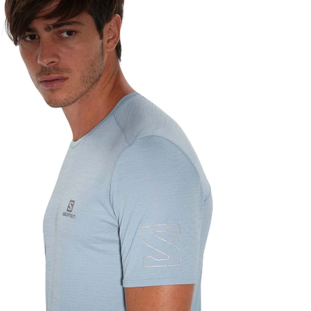 Best deal π Salomon XA Trail Mens Lightweight Running T-Shirt Ebony π 9 Best deal π Salomon XA Trail Mens Lightweight Running T-Shirt Ebony π - Image 9