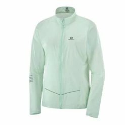 Best deal 🎉 Salomon Sense Womens Running Jacket Opal Blue ⌛
