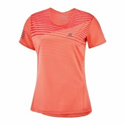 Best reviews of 😉 Salomon Sense Womens Running Tee Clemblue 😍 -Hot Sale Salomon Shop LC1480100 L 1