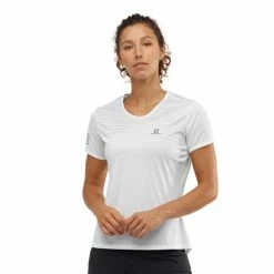 Best reviews of 😉 Salomon Sense Womens Running Tee Clemblue 😍 -Hot Sale Salomon Shop LC1480100 L 2