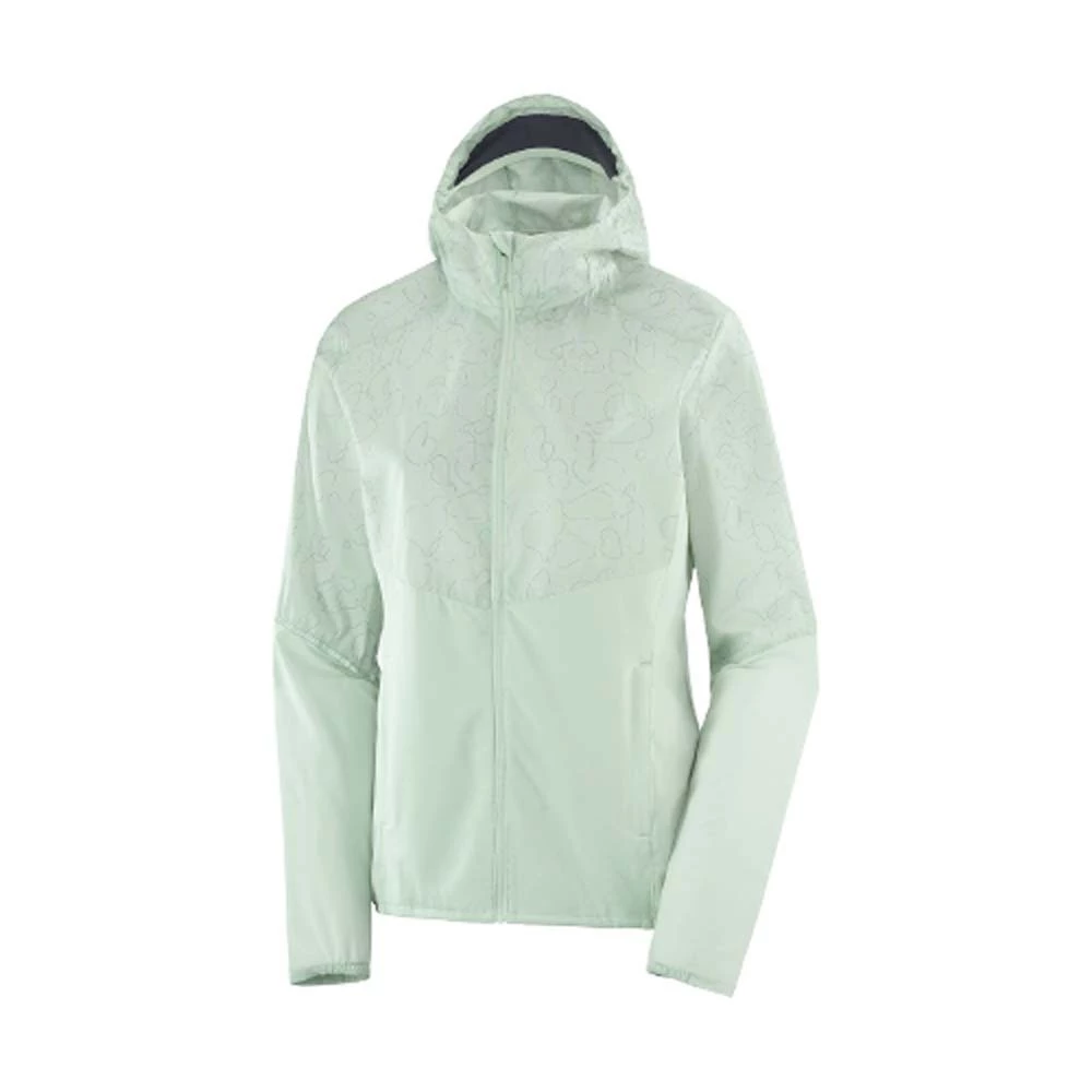 New π₯ Salomon Agile FZ Womens Running Hoodie Mallard Blue/AO/Cristal π 8 New π₯ Salomon Agile FZ Womens Running Hoodie Mallard Blue/AO/Cristal π - Image 8