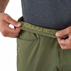 Best deal 🥰 Salomon Wayfarer Tapered Mens Hiking Pants Black 🛒 -Hot Sale Salomon Shop LC1488700 48R 3