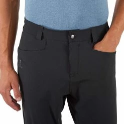 Best deal 🥰 Salomon Wayfarer Tapered Mens Hiking Pants Black 🛒 -Hot Sale Salomon Shop LC1488700 48R 4
