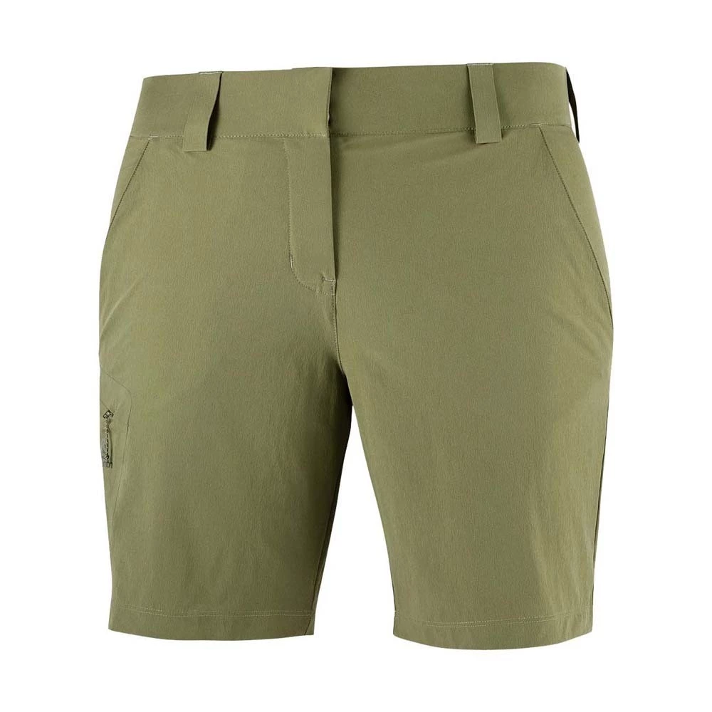 Cheapest ❤️ Salomon Wayfarer Womens Hiking Shorts Black 🥰 2 Cheapest ❤️ Salomon Wayfarer Womens Hiking Shorts Black 🥰 - Image 2