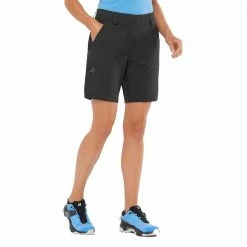 Cheapest ❤️ Salomon Wayfarer Womens Hiking Shorts Black 🥰 13 Cheapest ❤️ Salomon Wayfarer Womens Hiking Shorts Black 🥰 -Hot Sale Salomon Shop LC1491200 34 2