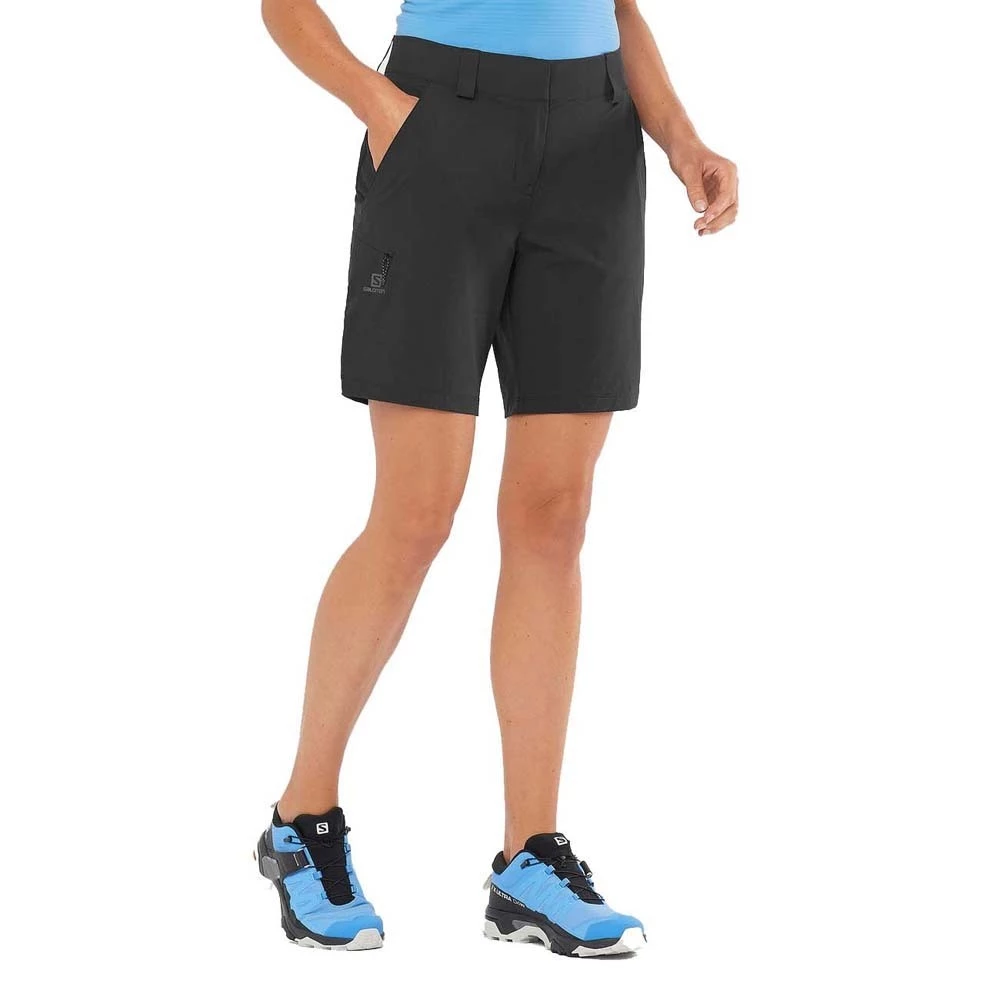 Cheapest ❤️ Salomon Wayfarer Womens Hiking Shorts Black 🥰 3 Cheapest ❤️ Salomon Wayfarer Womens Hiking Shorts Black 🥰 - Image 3