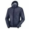 Best Sale 💯 Salomon Bonatti Race Mens Waterproof Running Jacket Night Sky 🎁