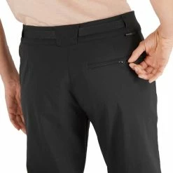 Best Pirce 😉 Salomon Outrack Womens Hiking Pants Black 🎁 -Hot Sale Salomon Shop LC1505100 34R 4