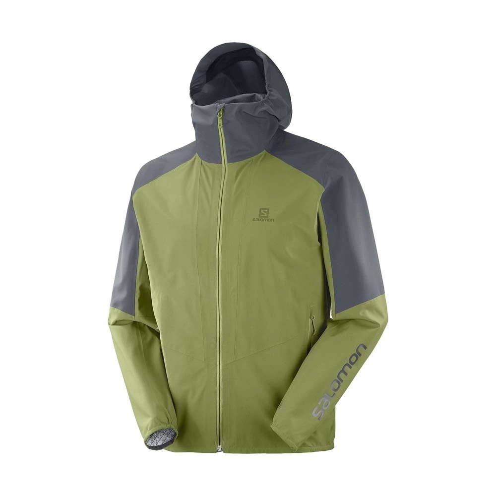 Deals π Salomon Outline Mens Waterproof Jacket Ashley Blue/Ebony π 3 Deals π Salomon Outline Mens Waterproof Jacket Ashley Blue/Ebony π - Image 3