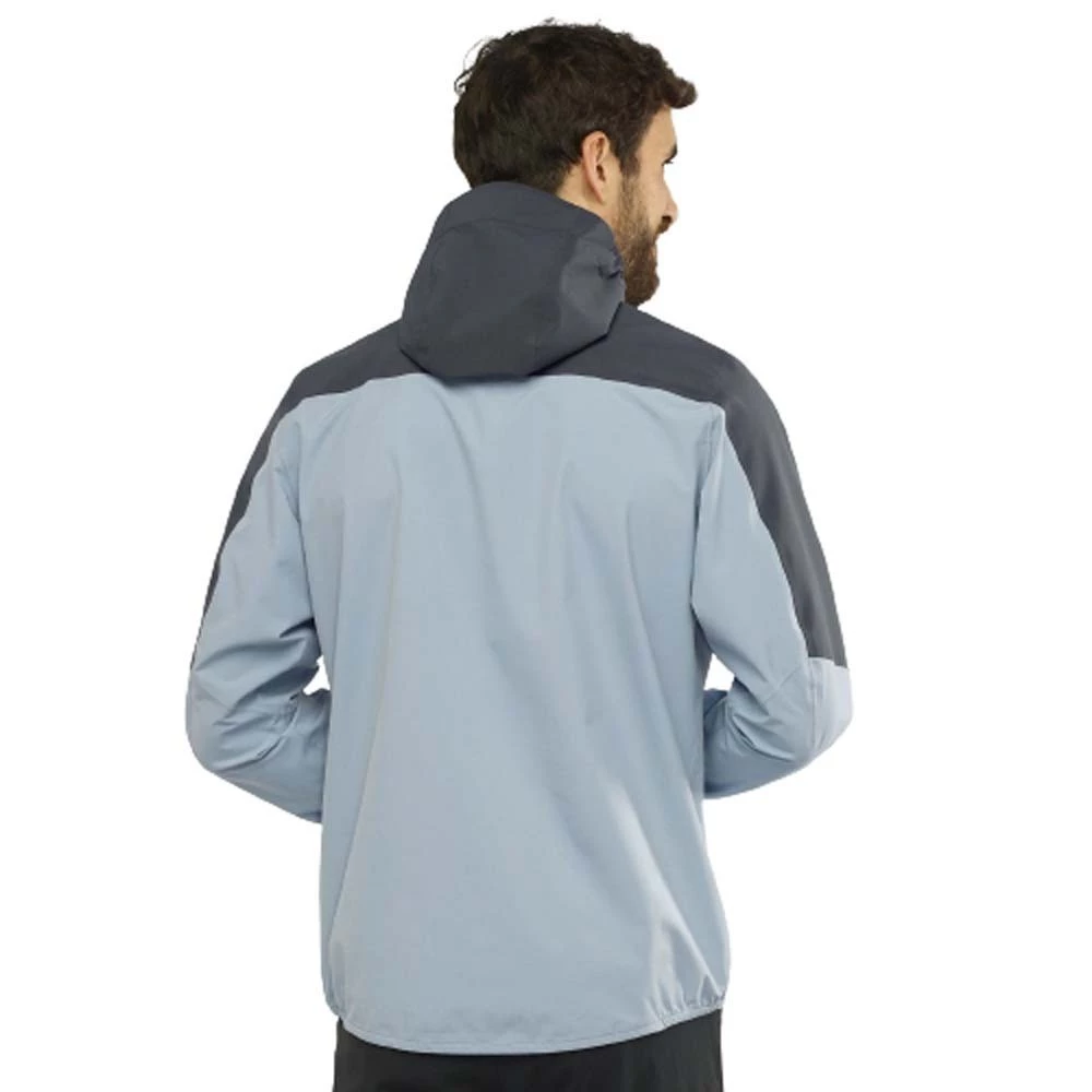 Deals π Salomon Outline Mens Waterproof Jacket Ashley Blue/Ebony π 4 Deals π Salomon Outline Mens Waterproof Jacket Ashley Blue/Ebony π - Image 4