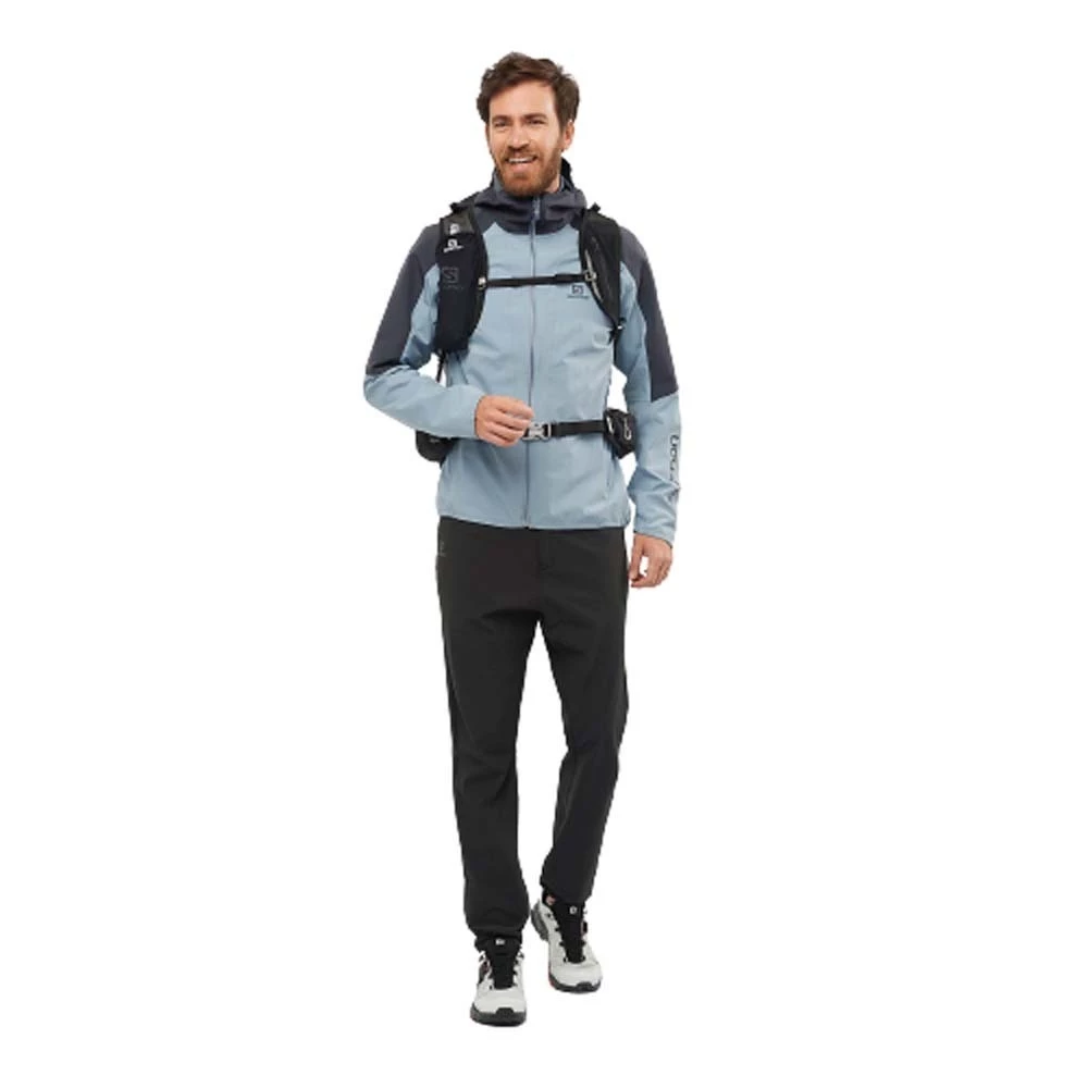 Deals π Salomon Outline Mens Waterproof Jacket Ashley Blue/Ebony π 6 Deals π Salomon Outline Mens Waterproof Jacket Ashley Blue/Ebony π - Image 6