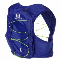 Top 10 🎁 Salomon Active Skin 8 Set Lightweight Running Pack Black/Ebony 🔔 -Hot Sale Salomon Shop LC1514500 L