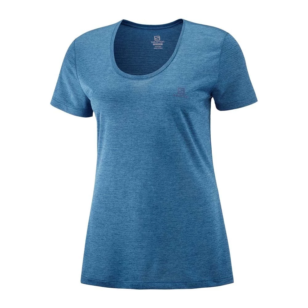 New π Salomon Agile SS Womens Running T-Shirt Sirocco/Heather/Shell π 13 New π Salomon Agile SS Womens Running T-Shirt Sirocco/Heather/Shell π - Image 13