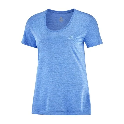 New π Salomon Agile SS Womens Running T-Shirt Sirocco/Heather/Shell π 2 New π Salomon Agile SS Womens Running T-Shirt Sirocco/Heather/Shell π - Image 2