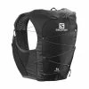 Deals 😉 Salomon Active Skin 8 Set Womens Hydration Vest Ebony/Black 👍