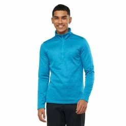 Best Sale π Salomon Essential Lightwarm Half Zip Mens Midlayer Jacket Barrier Reef/Heather π 13 Best Sale π Salomon Essential Lightwarm Half Zip Mens Midlayer Jacket Barrier Reef/Heather π -Hot Sale Salomon Shop LC1579200 L 2