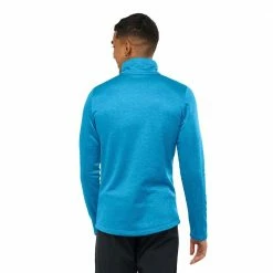 Best Sale π Salomon Essential Lightwarm Half Zip Mens Midlayer Jacket Barrier Reef/Heather π 15 Best Sale π Salomon Essential Lightwarm Half Zip Mens Midlayer Jacket Barrier Reef/Heather π -Hot Sale Salomon Shop LC1579200 L 4