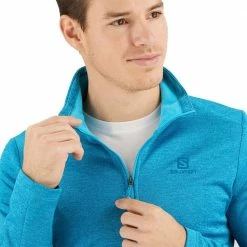 Best Sale π Salomon Essential Lightwarm Half Zip Mens Midlayer Jacket Barrier Reef/Heather π 17 Best Sale π Salomon Essential Lightwarm Half Zip Mens Midlayer Jacket Barrier Reef/Heather π -Hot Sale Salomon Shop LC1579200 L 6