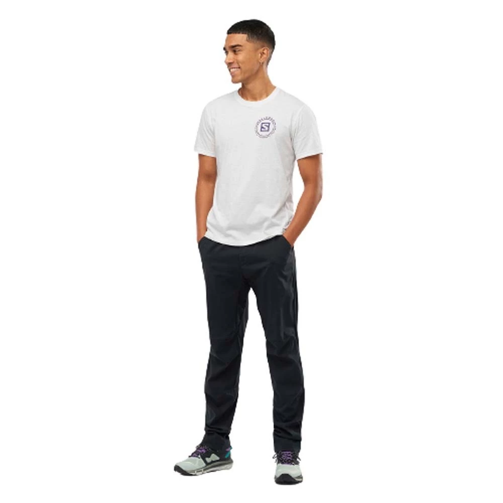 Promo 🛒 Salomon Outrack Blend Short Sleeve Mens Tee White 🔔 9 Promo 🛒 Salomon Outrack Blend Short Sleeve Mens Tee White 🔔 - Image 9