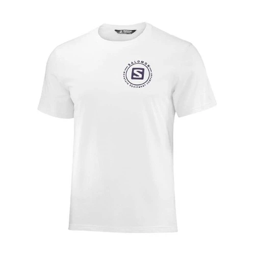 Promo 🛒 Salomon Outrack Blend Short Sleeve Mens Tee White 🔔 1 Promo 🛒 Salomon Outrack Blend Short Sleeve Mens Tee White 🔔