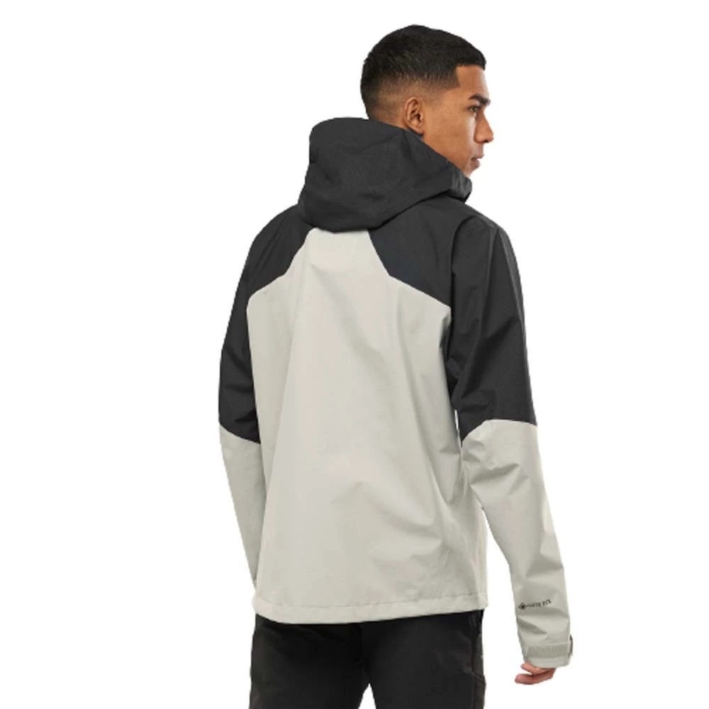 Coupon ✔️ Salomon Outline Goretex Hybrid Mens Waterproof Jacket Black/Wrought Iron 😀 3 Coupon ✔️ Salomon Outline Goretex Hybrid Mens Waterproof Jacket Black/Wrought Iron 😀 - Image 3