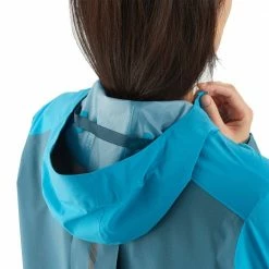 Coupon ✨ Salomon Bonatti Trail Womens Waterproof Running Jacket Ebony/White 👏 18 Coupon ✨ Salomon Bonatti Trail Womens Waterproof Running Jacket Ebony/White 👏 -Hot Sale Salomon Shop LC1600500 L 4