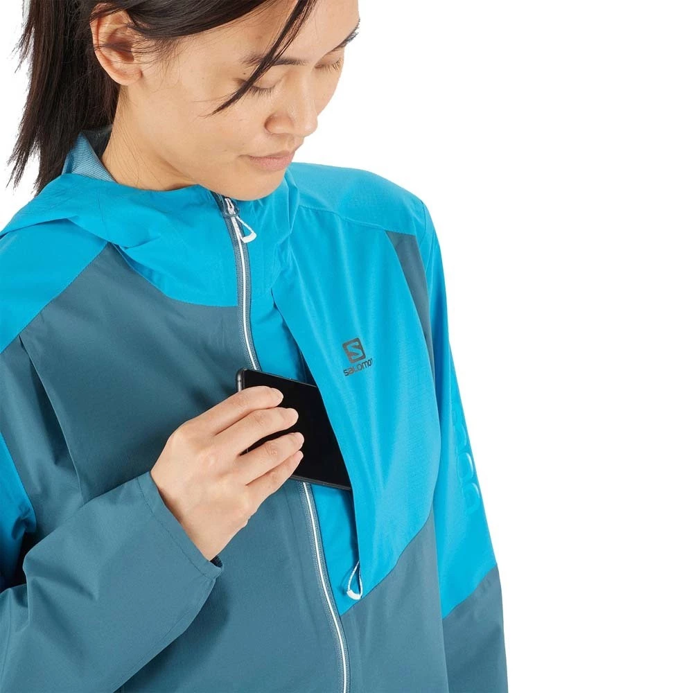 Coupon ✨ Salomon Bonatti Trail Womens Waterproof Running Jacket Ebony/White 👏 10 Coupon ✨ Salomon Bonatti Trail Womens Waterproof Running Jacket Ebony/White 👏 - Image 10