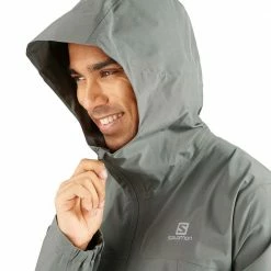 Flash Sale 🔔 Salomon Outline Goretex Mens Waterproof Jacket SEDONA SAGE ❤️ 17 Flash Sale 🔔 Salomon Outline Goretex Mens Waterproof Jacket SEDONA SAGE ❤️ -Hot Sale Salomon Shop LC1606300 L 4