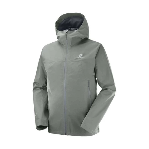 Flash Sale 🔔 Salomon Outline Goretex Mens Waterproof Jacket SEDONA SAGE ❤️ 1 Flash Sale 🔔 Salomon Outline Goretex Mens Waterproof Jacket SEDONA SAGE ❤️