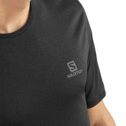 Flash Sale 🌟 Salomon Agile Training Mens Running Tee Barrier Reef/Turkish Tile 👍 -Hot Sale Salomon Shop LC1609000 M 8