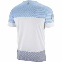 Flash Sale ❤️ Salomon Sense Mens Running Tee White/Black/Alloy ✨ -Hot Sale Salomon Shop LC1613400 L 4