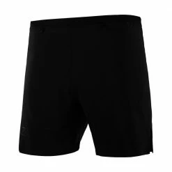 Best reviews of ✨ Salomon Sense 5'' Mens Running Shorts Black 🎁 -Hot Sale Salomon Shop LC1613900 S 7