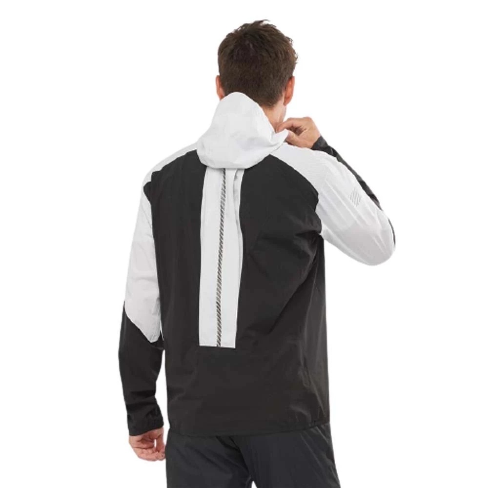 New 👏 Salomon Bonatti Trail Mens Waterproof Running Jacket White/Black 😍 5 New 👏 Salomon Bonatti Trail Mens Waterproof Running Jacket White/Black 😍 - Image 5
