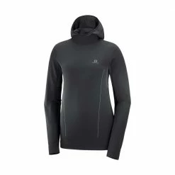 Hot Sale 𧨠Salomon Essential Seamless Womens Performance Hoodie Black/Ebony ⨠13 Hot Sale 𧨠Salomon Essential Seamless Womens Performance Hoodie Black/Ebony ⨠-Hot Sale Salomon Shop LC1620100 L 1
