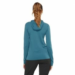 Hot Sale 𧨠Salomon Essential Seamless Womens Performance Hoodie Black/Ebony ⨠16 Hot Sale 𧨠Salomon Essential Seamless Womens Performance Hoodie Black/Ebony ⨠-Hot Sale Salomon Shop LC1620100 L 4