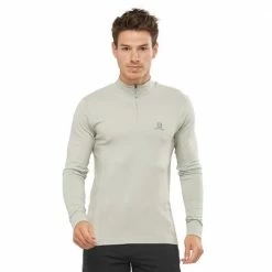 Buy 😀 Salomon Essential Seamless HZ Mens Performance Midlayer Black ✔️ -Hot Sale Salomon Shop LC1635600 L 3