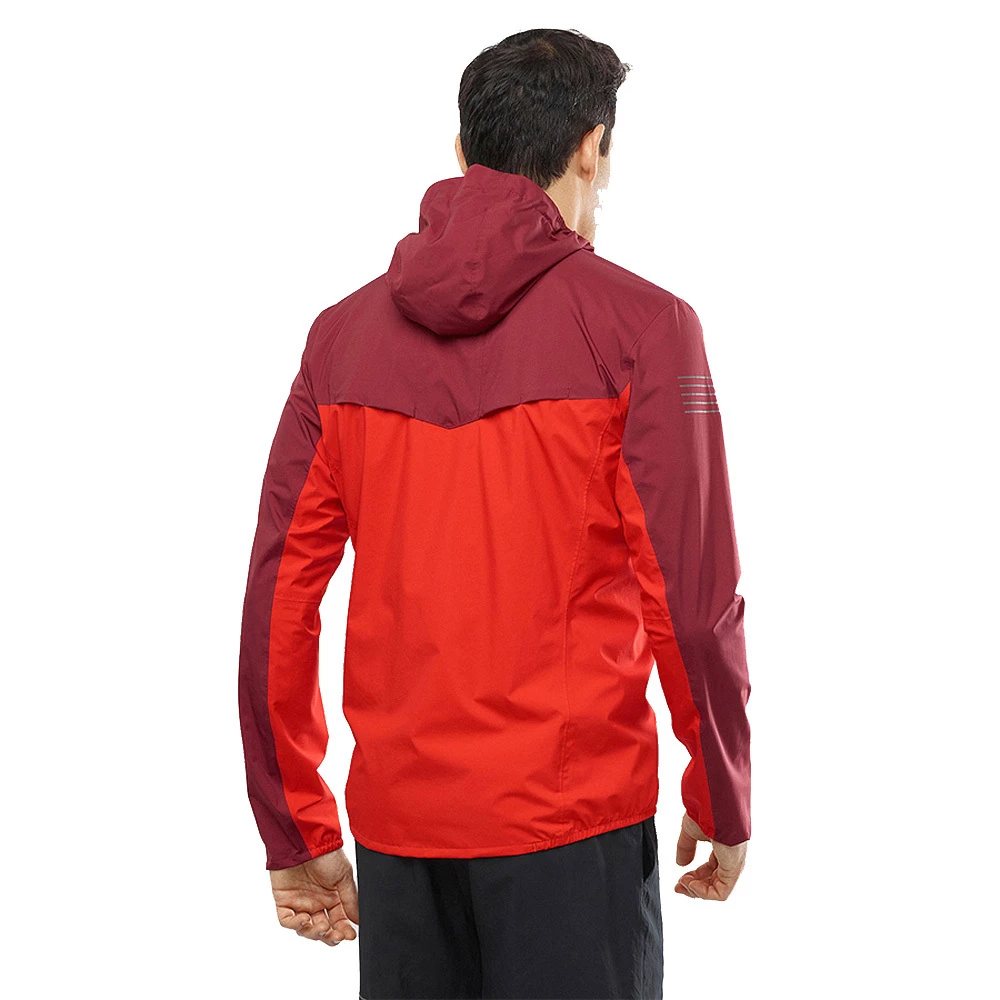 Brand new βοΈ Salomon Bonatti 2.5L Mens Waterproof Jacket Cumin/Ebony π 6 Brand new βοΈ Salomon Bonatti 2.5L Mens Waterproof Jacket Cumin/Ebony π - Image 6