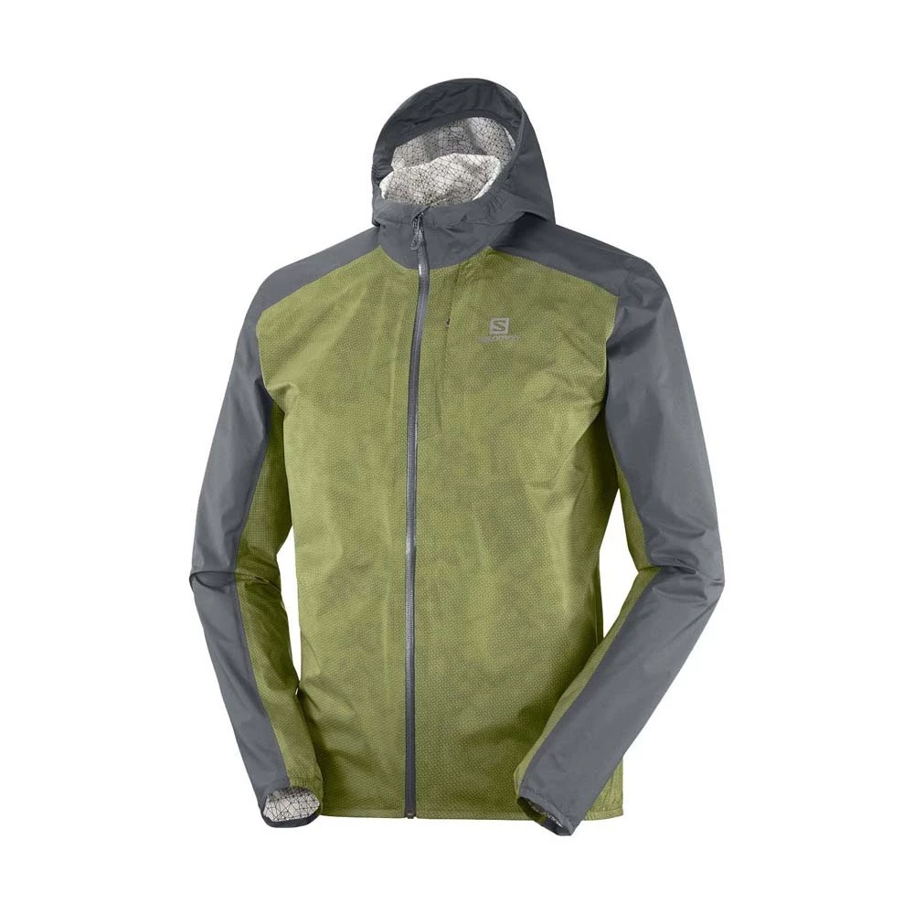 Brand new βοΈ Salomon Bonatti 2.5L Mens Waterproof Jacket Cumin/Ebony π 7 Brand new βοΈ Salomon Bonatti 2.5L Mens Waterproof Jacket Cumin/Ebony π - Image 7