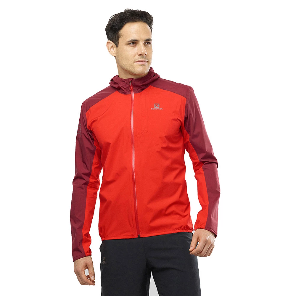 Brand new βοΈ Salomon Bonatti 2.5L Mens Waterproof Jacket Cumin/Ebony π 5 Brand new βοΈ Salomon Bonatti 2.5L Mens Waterproof Jacket Cumin/Ebony π - Image 5